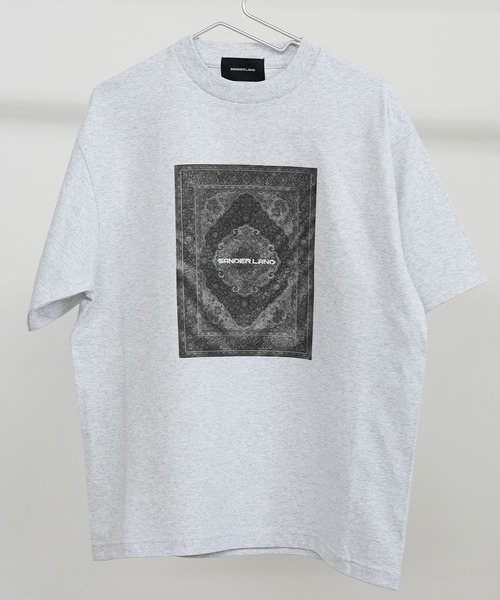BASIS(ベイシス)の「SANDER LAND 7.1oz オープンエンド Rug ラギットTシャツ(Tシャツ/カットソー・メンズ・アッシュグレー・SMALL/MEDIUM/LARGE/X-LARGE)」の2枚目の写真