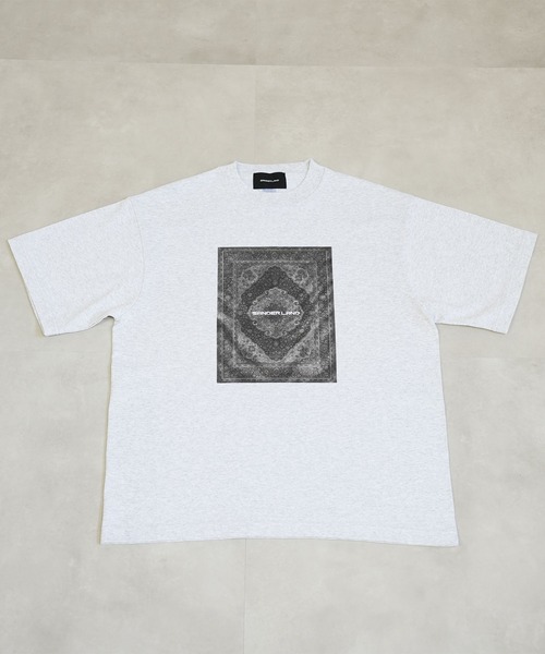 BASIS(ベイシス)の「SANDER LAND 7.1oz オープンエンド Rug ラギットTシャツ(Tシャツ/カットソー・メンズ・アッシュグレー・SMALL/MEDIUM/LARGE/X-LARGE)」の6枚目の写真