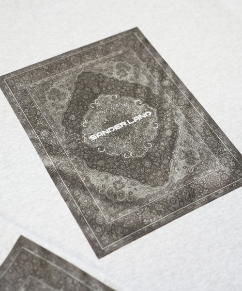 BASIS(ベイシス)の「SANDER LAND 7.1oz オープンエンド Rug ラギットTシャツ(Tシャツ/カットソー・メンズ・アッシュグレー・SMALL/MEDIUM/LARGE/X-LARGE)」の5枚目の写真