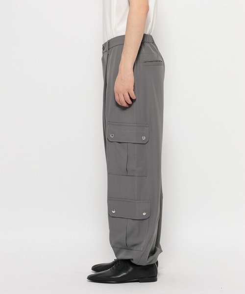 HARE ハレ DABOルーズカーゴパンツ グレーその他 HARE（ハレ）の「DABOルーズカーゴパンツ(HARE)（カーゴパンツ