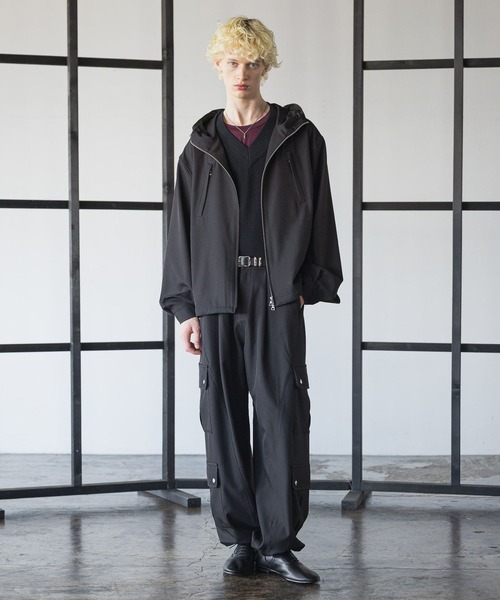 HARE(ハレ)の「【SET UP対応】3Dカーゴパンツ(HARE)(カーゴパンツ・メンズ・ブラック/グレー/ブルー・SMALL/MEDIUM)」の4枚目の写真