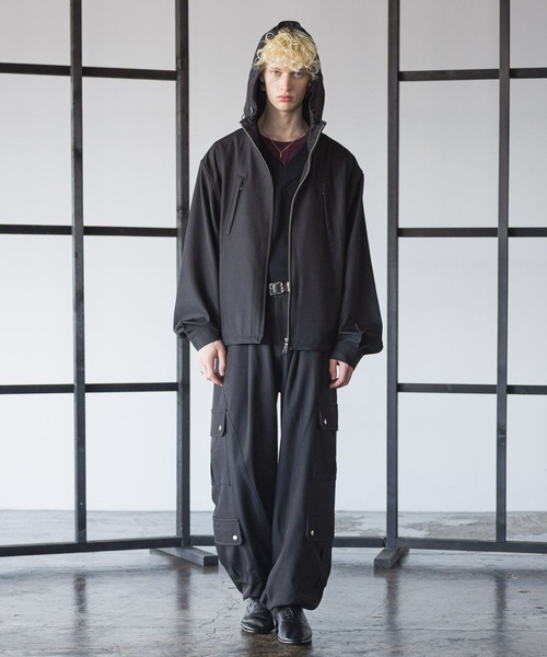 HARE(ハレ)の「【SET UP対応】3Dカーゴパンツ(HARE)(カーゴパンツ・メンズ・ブラック/グレー/ブルー・SMALL/MEDIUM)」の7枚目の写真