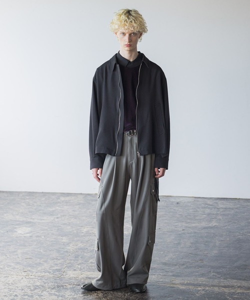 HARE(ハレ)の「【SET UP対応】3Dカーゴパンツ(HARE)(カーゴパンツ・メンズ・ブラック/グレー/ブルー・SMALL/MEDIUM)」の8枚目の写真