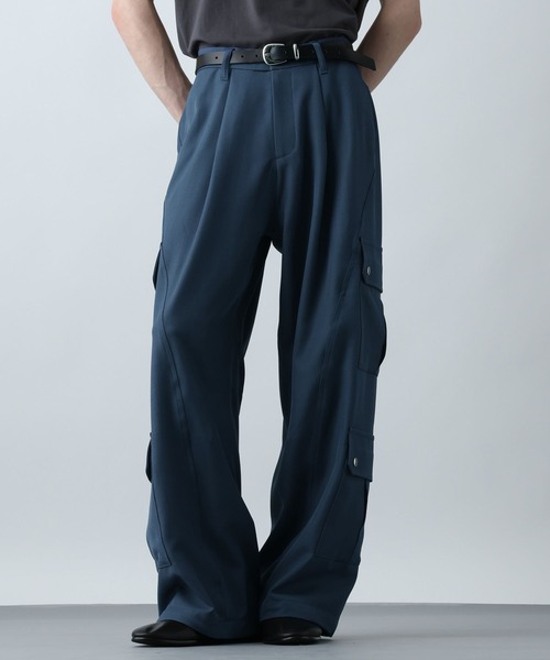 HARE(ハレ)の「【SET UP対応】3Dカーゴパンツ(HARE)(カーゴパンツ・メンズ・ブラック/グレー/ブルー・SMALL/MEDIUM)」の20枚目の写真