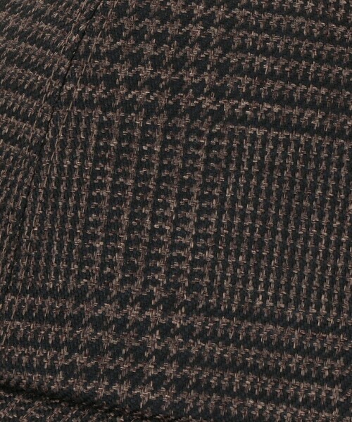 UNITED ARROWS(ユナイテッドアローズ)の「グレンチェック キャップ UV(キャップ・レディース・ダークブラウン・FREE)」の11枚目の写真