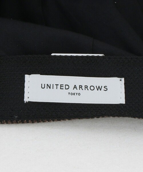 UNITED ARROWS(ユナイテッドアローズ)の「グレンチェック キャップ UV(キャップ・レディース・ダークブラウン・FREE)」の12枚目の写真