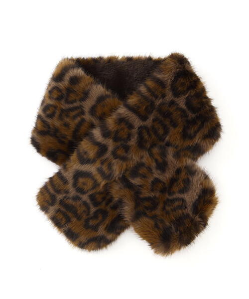 NATURAL BEAUTY BASIC（ナチュラルビューティーベーシック）の「◇フェイクファーティペット（ストール/ショール・レディース・ホワイト系その他/ダークブラウン/ブラウン/オフホワイト・FREE）」の5枚目の写真