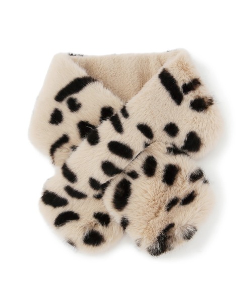 NATURAL BEAUTY BASIC（ナチュラルビューティーベーシック）の「◇フェイクファーティペット（ストール/ショール・レディース・ホワイト系その他/ダークブラウン/ブラウン/オフホワイト・FREE）」の5枚目の写真