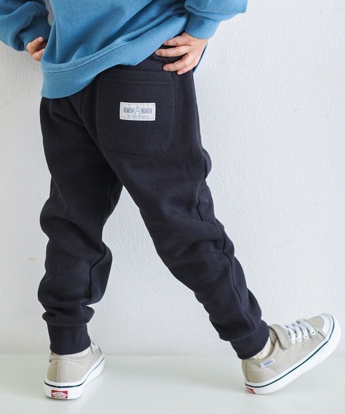 SKAPE（エスケープ）の「ﾌﾟﾁﾌﾟﾘｼﾞｮｶﾞｰﾊﾟﾝﾂ（スウェットパンツ・キッズ・グリーン/パープル/レッド/ネイビー/ブラック/アイボリー/ブラック系その他/グレー・120cm/110cm/100cm/90cm/80ｃｍ/130cm）」の3枚目の写真