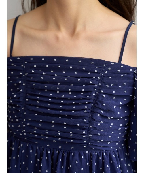 バリエオフショルレースチュニック（シャツ/ブラウス）｜SNIDEL