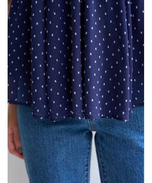 バリエオフショルレースチュニック（シャツ/ブラウス）｜SNIDEL