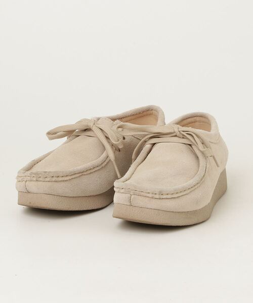 試着のみ♡CLARKS ORIGINALS♡ワラビー♡モカシンベージュ♡UK6 CLARKS ORIGINALS ベージュ モカシン 試着のみ♡CLARKS ORIGINALS