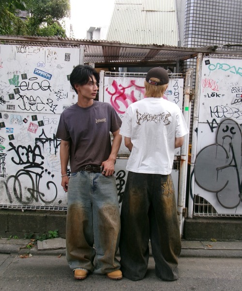 centimeter(センチメーター)の「Balloon muddy denim(デニムパンツ・メンズ・ブラック/インディゴブルー/ダークインディゴブルー・MEDIUM/LARGE/X-LARGE)」の6枚目の写真