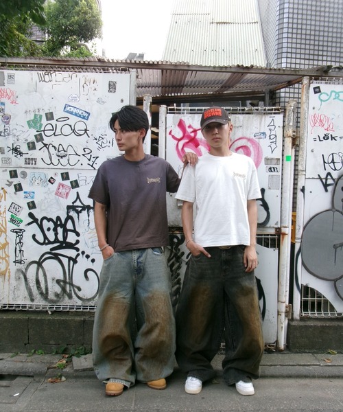 centimeter(センチメーター)の「Balloon muddy denim(デニムパンツ・メンズ・ブラック/インディゴブルー/ダークインディゴブルー・MEDIUM/LARGE/X-LARGE)」の12枚目の写真