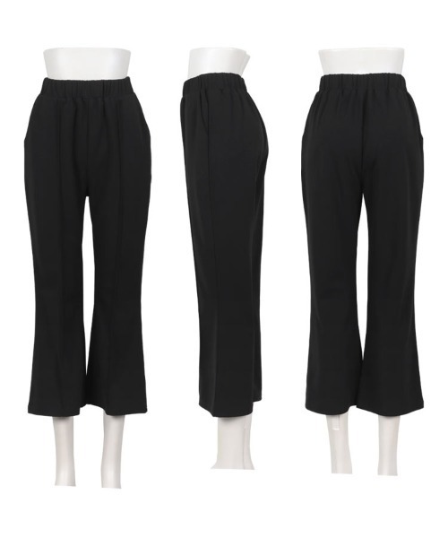 Petitle（プチレ）の「[ 低身長向けサイズ ] 美脚見えストレッチイージーパンツ（その他パンツ・レディース・ブラック/アイボリー系/ブラウン・PL/PM）」の19枚目の写真