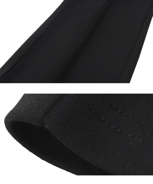 Petitle（プチレ）の「[ 低身長向けサイズ ] 美脚見えストレッチイージーパンツ（その他パンツ・レディース・ブラック/アイボリー系/ブラウン・PL/PM）」の5枚目の写真