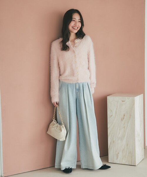 La boutique BonBon(ラブティックボンボン) カーディガン La boutique Bonbon 良品 22AW BonBon ラブティックボンボン