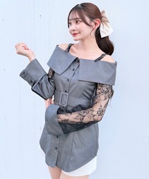 NOMAE | ベルトオフショルシャツ(シャツ/ブラウス)