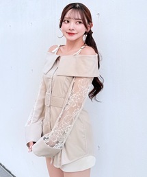 NOMAE（ノーマエ）の「ベルトオフショルシャツ（シャツ/ブラウス）」