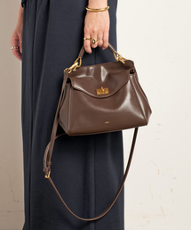 JW PEI | 【JW PEI / ジェイダブリュー ペイ】Lucia Classic Top Handbag(BRN)(ハンドバッグ)