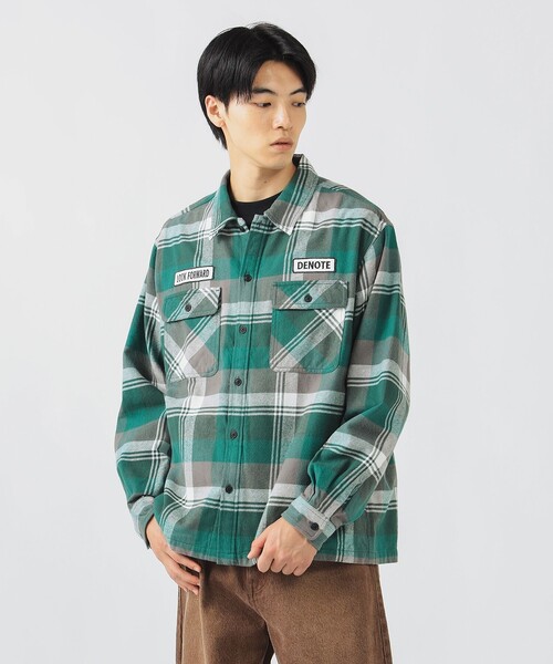 セール】ネルチェック ワーク シャツ（シャツ/ブラウス）｜BEAMS HEART