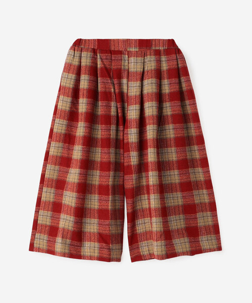 GALLEGO DESPORTES（ギャレゴデスポート）の「GALLEGO DESPORTES | ウール エラスティックキュロットパンツ WOMEN（その他パンツ・レディース・レッド系その他・ONE）」の4枚目の写真