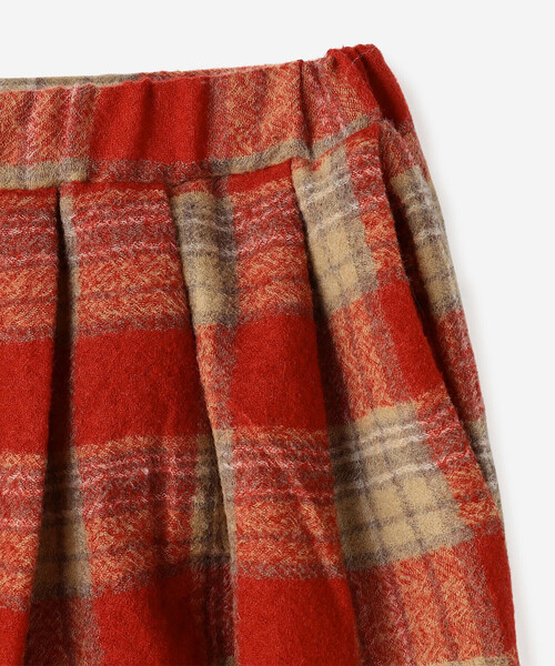 GALLEGO DESPORTES（ギャレゴデスポート）の「GALLEGO DESPORTES | ウール エラスティックキュロットパンツ WOMEN（その他パンツ・レディース・レッド系その他・ONE）」の5枚目の写真