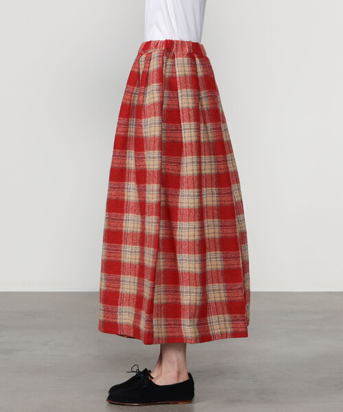 GALLEGO DESPORTES（ギャレゴデスポート）の「GALLEGO DESPORTES | ウール エラスティックキュロットパンツ WOMEN（その他パンツ・レディース・レッド系その他・ONE）」の8枚目の写真