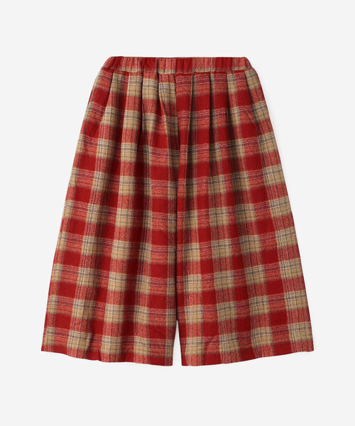 GALLEGO DESPORTES（ギャレゴデスポート）の「GALLEGO DESPORTES | ウール エラスティックキュロットパンツ WOMEN（その他パンツ・レディース・レッド系その他・ONE）」の2枚目の写真