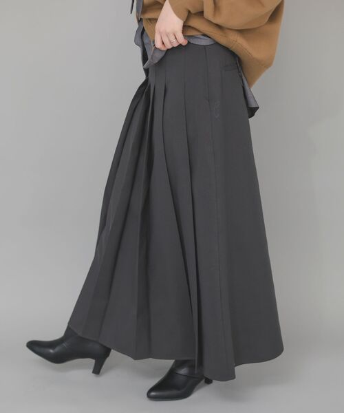 le.coeur blanc（ルクールブラン）の「グレンチェックフロントプリーツスカート（スカート・レディース・ブラウン系その他2/グレー系その他3・38）」の17枚目の写真