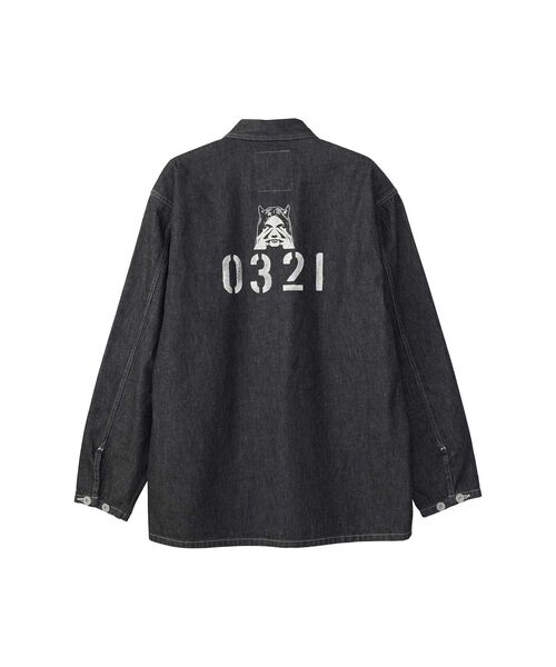 HYSTERIC 0321 デニムプルオーバーシャツ（シャツ/ブラウス