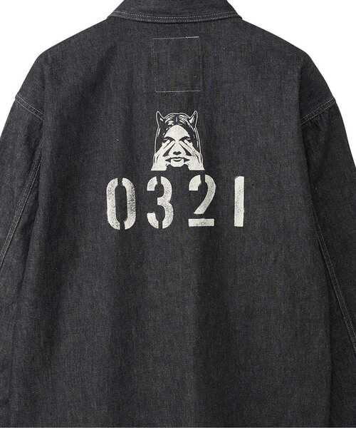 HYSTERIC GLAMOUR(ヒステリックグラマー)の「HYSTERIC 0321 デニムプルオーバーシャツ(シャツ/ブラウス・メンズ・ダークインディゴブルー/グリーン/ブラック・MEDIUM/LARGE/X-LARGE/SMALL)」の12枚目の写真