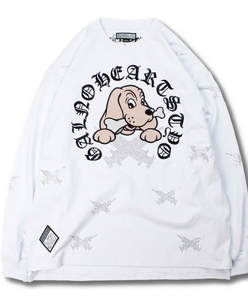 セール】GALFY（ガルフィー）ピカピカ注射器ロンT/ブランドロゴ