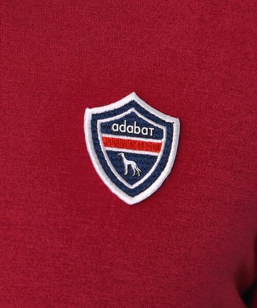 adabat（アダバット）の「【新レーベル ADABAT NAVY】吸湿発熱 サーモスムースモックT（Tシャツ/カットソー・メンズ・ネイビー/ライトグレー/レッド系1・50/48/46/52）」の10枚目の写真