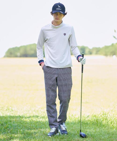 adabat（アダバット）の「【新レーベル ADABAT NAVY】吸湿発熱 サーモスムースモックT（Tシャツ/カットソー・メンズ・ネイビー/ライトグレー/レッド系1・50/48/46/52）」の17枚目の写真