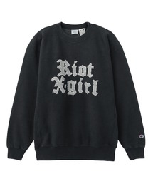 XG スウェット エックスガール X-girl ラインストーンスター カーシヴロゴ