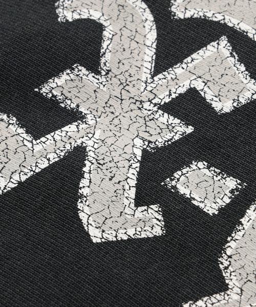 Champion（チャンピオン）の「X-girl x Champion REVERSE WEAVE R FADED LOGO SWEAT TOP（スウェット・レディース・ブラック/ネイビー・M/S）」の11枚目の写真