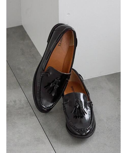 Te chichi（テチチ）の「フリンジローファー（その他シューズ・レディース・ダークブラウン/ブラック・37/38）」の2枚目の写真