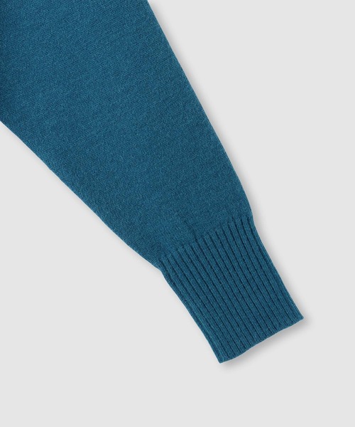 NAVY（ネイビー）の「もちりVカーディガン（カーディガン/ボレロ・レディース・ブルーグレー/ブルーグリーン/グリーン/チャコールグレー/オレンジ・FREE）」の7枚目の写真