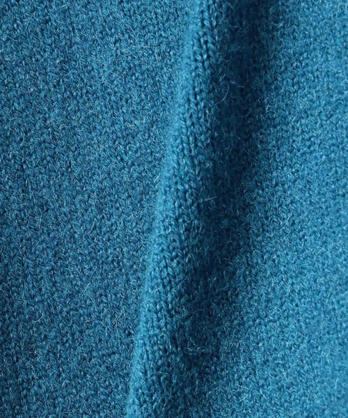 NAVY（ネイビー）の「もちりVカーディガン（カーディガン/ボレロ・レディース・ブルーグレー/ブルーグリーン/グリーン/チャコールグレー/オレンジ・FREE）」の8枚目の写真