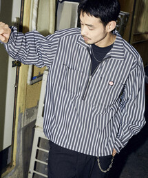 BURBERRY GOLF ストライプ ハーフジップシャツ トップス BURBERRY】【ゴッドウィット】【トップス】バーバリー