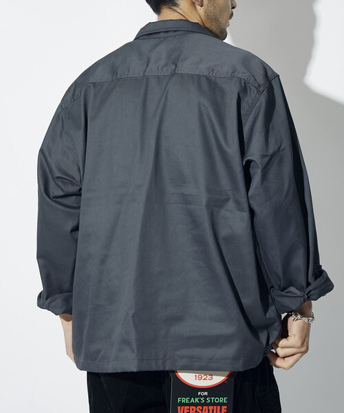 RED KAP（レッドキャップ）の「RED KAP/レッドキャップ 別注 ハーフジップ プルオーバー ロングスリーブ シャツ（シャツ/ブラウス・メンズ・チャコールグレー/ブラック/ベージュ/その他9/その他13・MEDIUM/LARGE）」の6枚目の写真