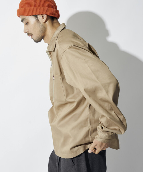 RED KAP（レッドキャップ）の「RED KAP/レッドキャップ 別注 ハーフジップ プルオーバー ロングスリーブ シャツ（シャツ/ブラウス・メンズ・チャコールグレー/ブラック/ベージュ/その他9/その他13・MEDIUM/LARGE）」の18枚目の写真