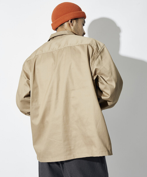 RED KAP（レッドキャップ）の「RED KAP/レッドキャップ 別注 ハーフジップ プルオーバー ロングスリーブ シャツ（シャツ/ブラウス・メンズ・チャコールグレー/ブラック/ベージュ/その他9/その他13・MEDIUM/LARGE）」の7枚目の写真