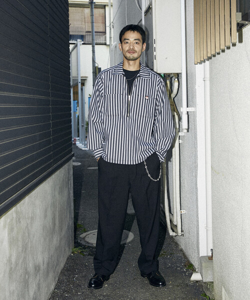 RED KAP（レッドキャップ）の「RED KAP/レッドキャップ 別注 ハーフジップ プルオーバー ロングスリーブ シャツ（シャツ/ブラウス・メンズ・チャコールグレー/ブラック/ベージュ/その他9/その他13・MEDIUM/LARGE）」の22枚目の写真