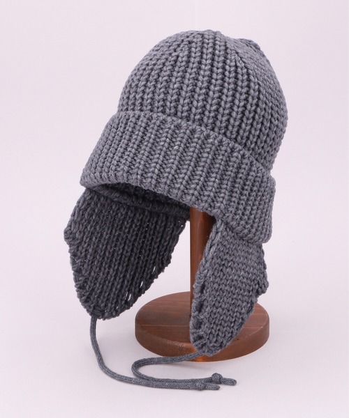VICTIM ヴィクティムxCA4LA カシラ　フラップニットキャップ　ニット帽 VICTIM x CA4LA EAR FLAP KNIT CAP（ニットキャップ/ビーニー）｜CA4LA