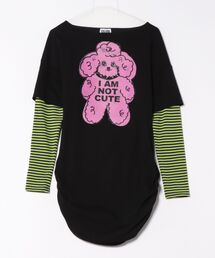 L.H.P（エルエイチピー）の「CELINE KWAN/セリーヌ クワン/PINK HOLLY T-SHIRT DRESS（Tシャツ/カットソー・メンズ）」