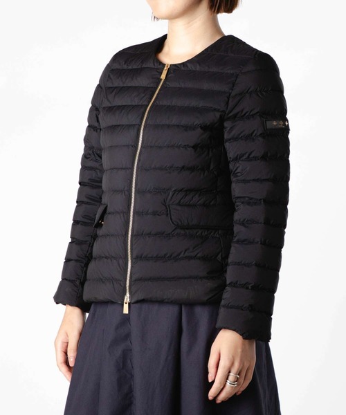 TATRAS（タトラス）の「TATRAS NOKO DOWN JACKET タトラス ノコ ライトダウンジャケット（ダウンジャケット/コート・レディース・ブラック/ネイビー/アイボリー・4/3/2/5/1）」の2枚目の写真