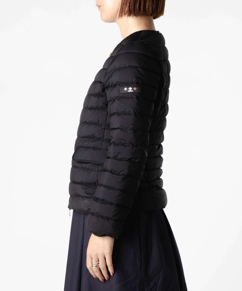 TATRAS（タトラス）の「TATRAS NOKO DOWN JACKET タトラス ノコ ライトダウンジャケット（ダウンジャケット/コート・レディース・ブラック/ネイビー/アイボリー・4/3/2/5/1）」の7枚目の写真