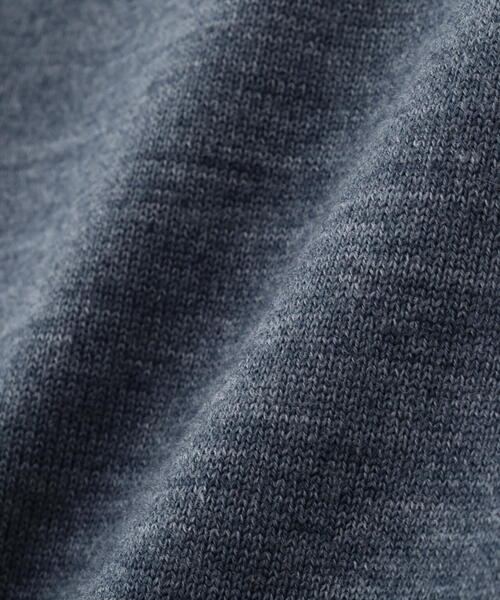 human woman（ヒューマンウーマン）の「◆ハイゲージプレーティングスキッパー風プルオーバー（ニット/セーター・レディース・グリーン/ベージュ/パープル/グレー・MEDIUM）」の15枚目の写真